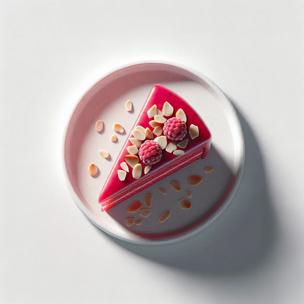 Berry Bliss: A Zesty Vegan Raspberry Dream Cake