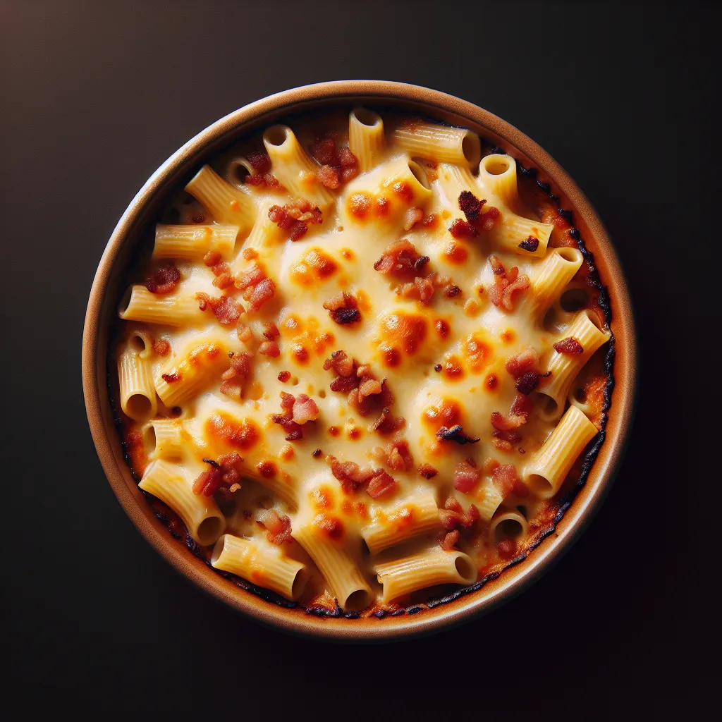 Creamy Dreamy Pasta Bake: A Cheesy, Bacon-y Delight!