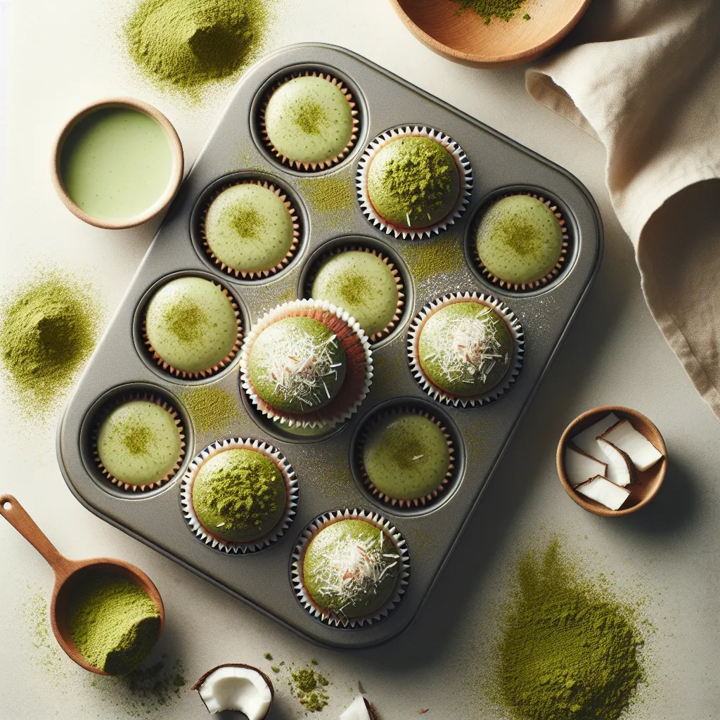 Matcha Made in Heaven: Creamy Vegan Coconut Cheesecakes