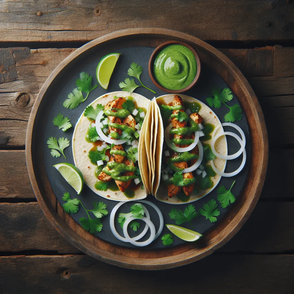 Mindless Marvel: 20-Minute Chicken Tacos with Zesty Green Sauce