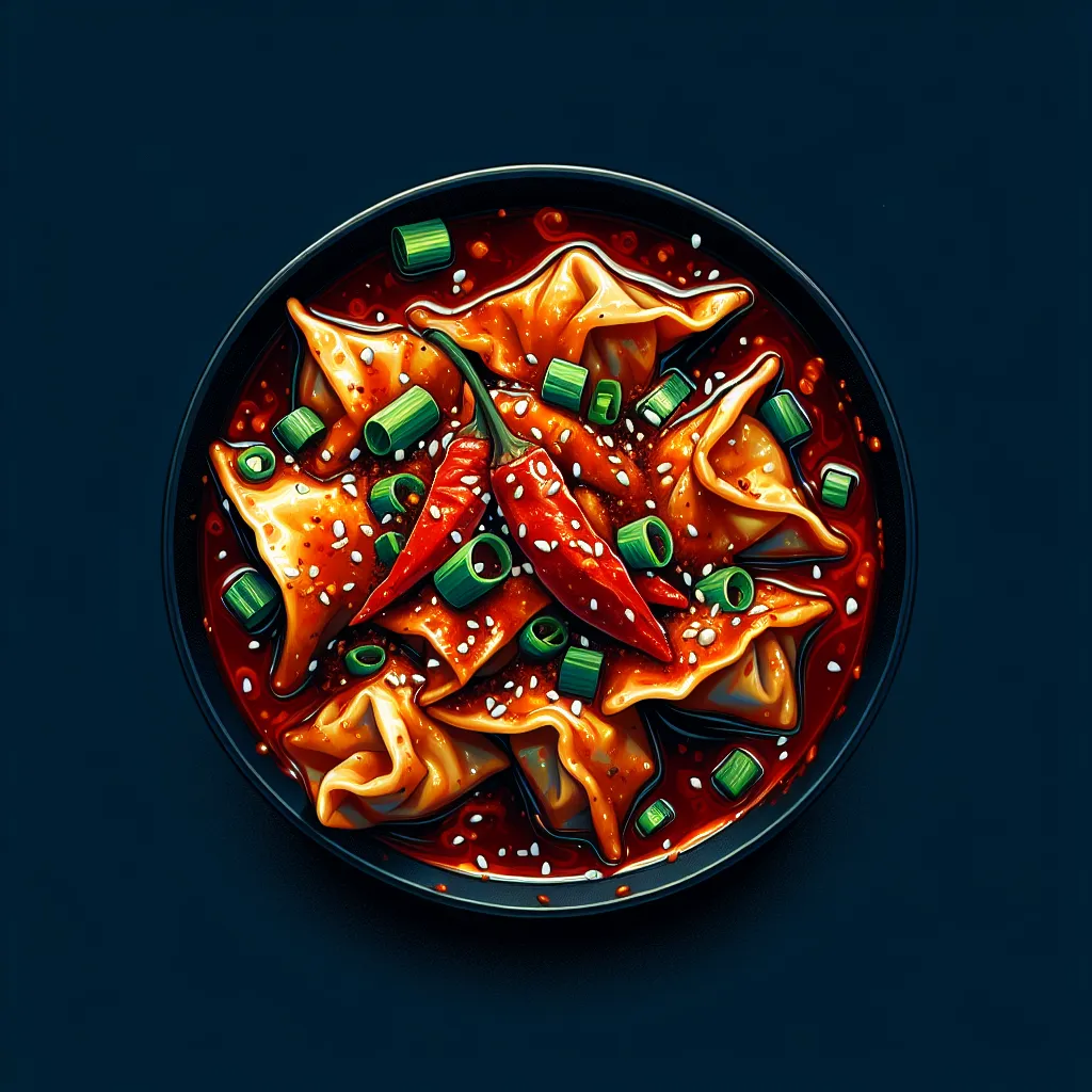 Quick & Spicy Wonton Delight: A Flavor-Packed 15-Minute Meal