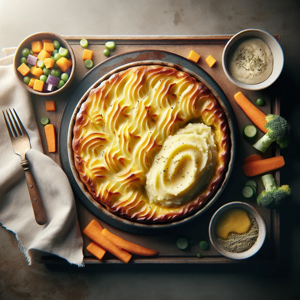 Cozy Vegetarian Delight: A Hearty Shepherd's Pie Recipe