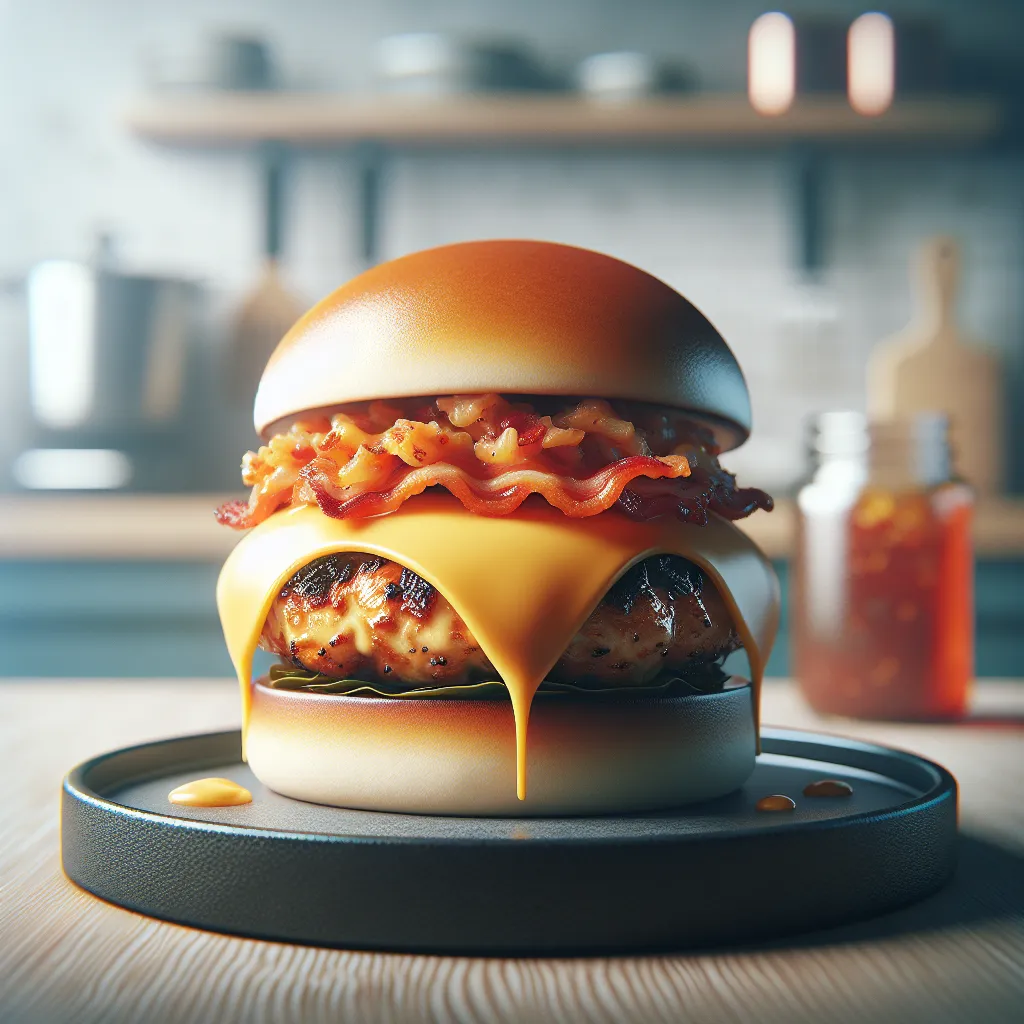 Spice Up Your Dinner: Korean-Inspired Chicken Burgers with Kimchi Bacon Jam