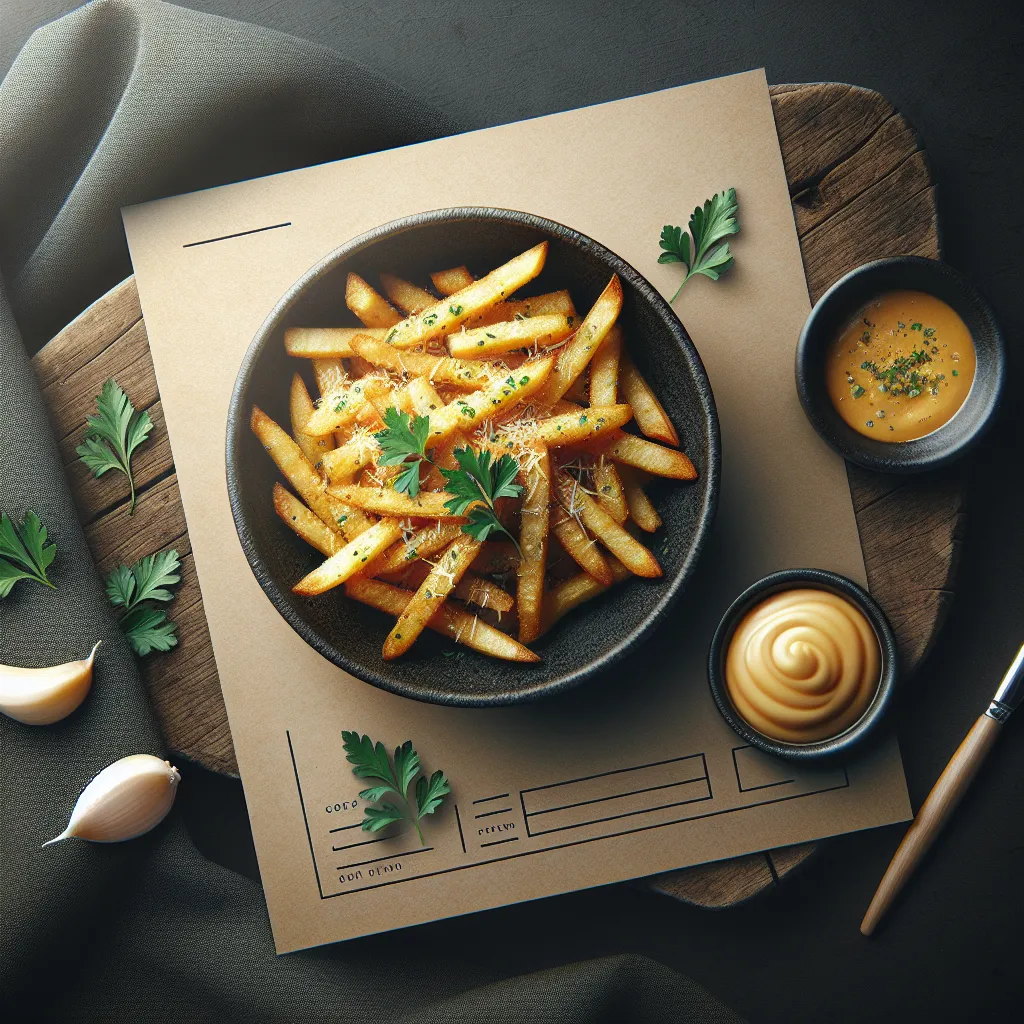 Garlic Parmesan Fry Frenzy: A Healthier Take on a Classic