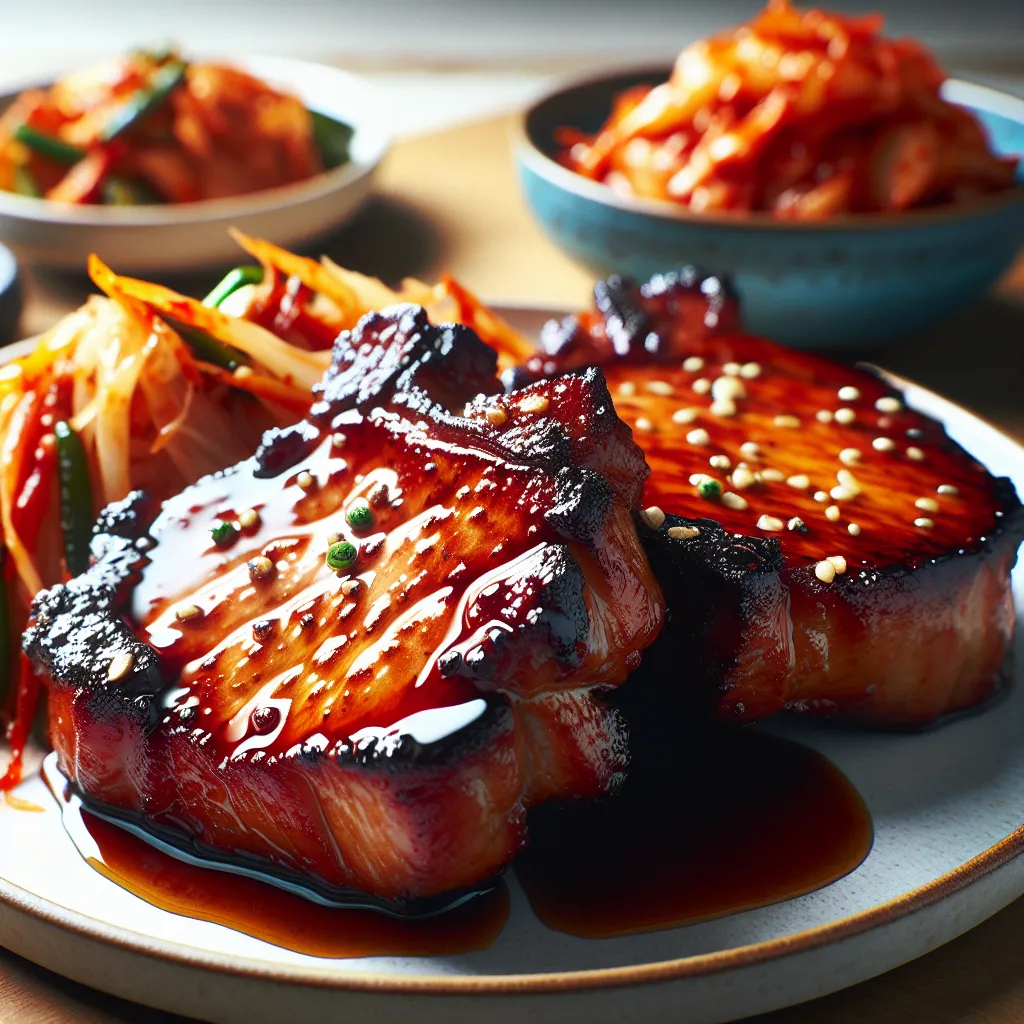 Spice Up Your Week: Korean Pork Chops Made Easy!