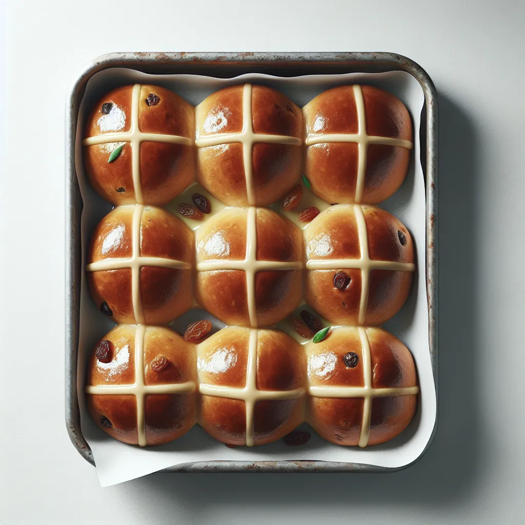 Rise and Shine: Vegan Hot Cross Buns That'll Steal the Show