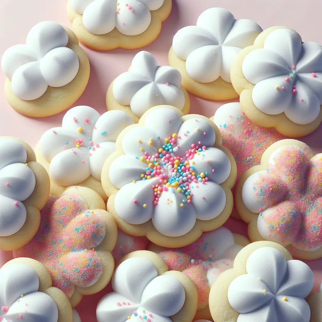 Sweet Surrender: Light & Fluffy Cloud Cookies!