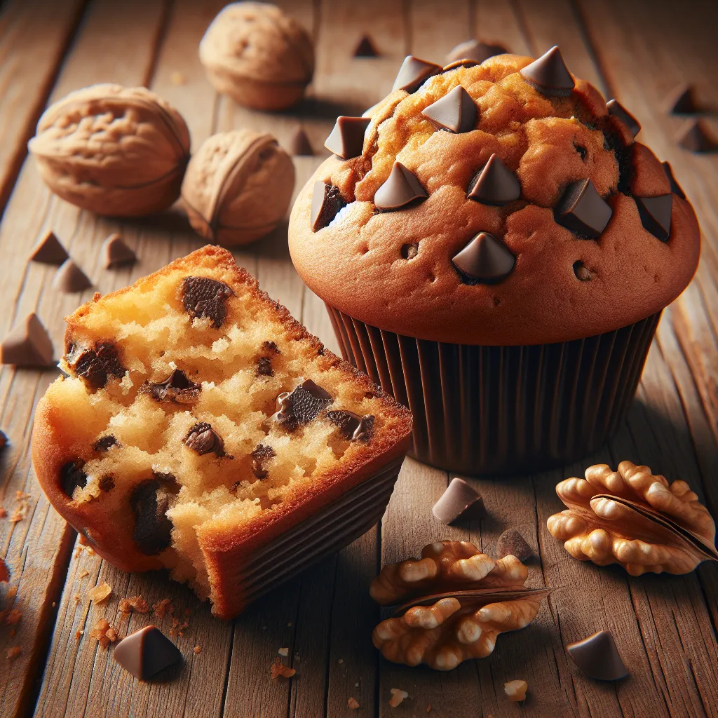 Muffin Mania: Elevate Your Mornings with Chocolate Chip Delights!
