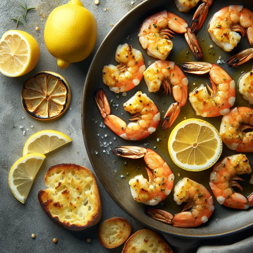 Lemon Butter Bliss: A Zesty Shrimp Sensation!