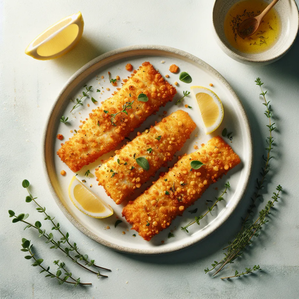 Cracker Crusted Fish Fry Fun: A Healthy Twist