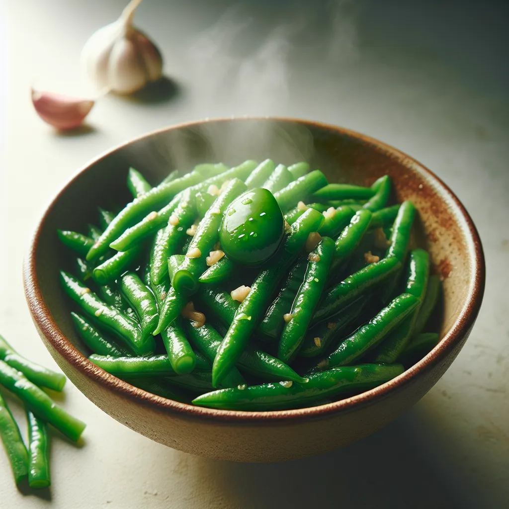 Wok This Way: Speedy Garlic Green Bean Delight