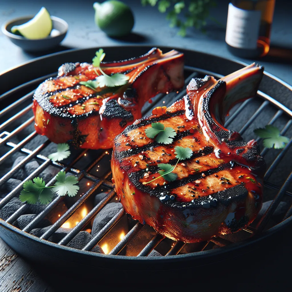 Sizzle Your Way to Flavor Town: Zesty Cuban Pork Chops!