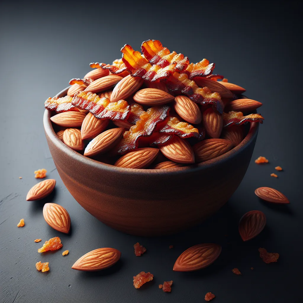 Crunchy, Smoky, and Oh-So-Addictive: Vegan Almond Bacon