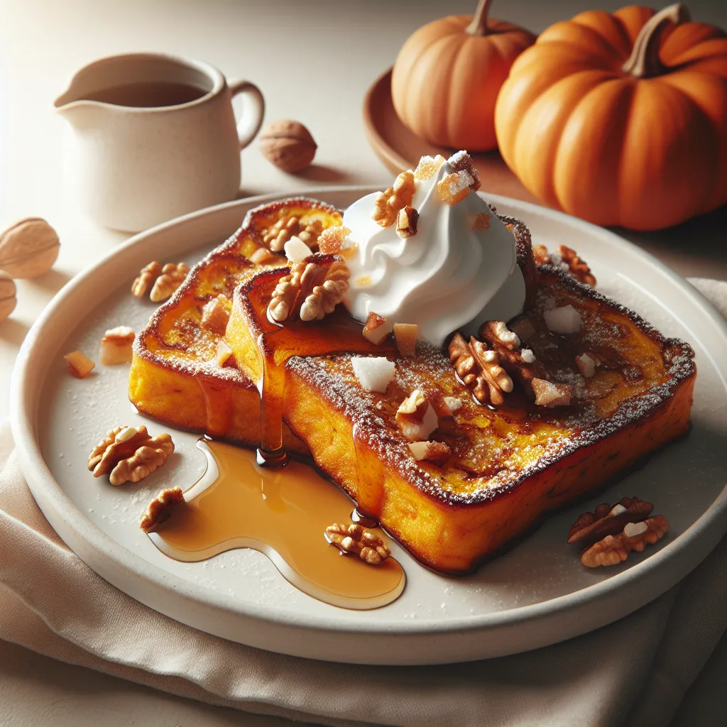 Pumpkin Spice Up Your Morning: A French Toast Fiesta!