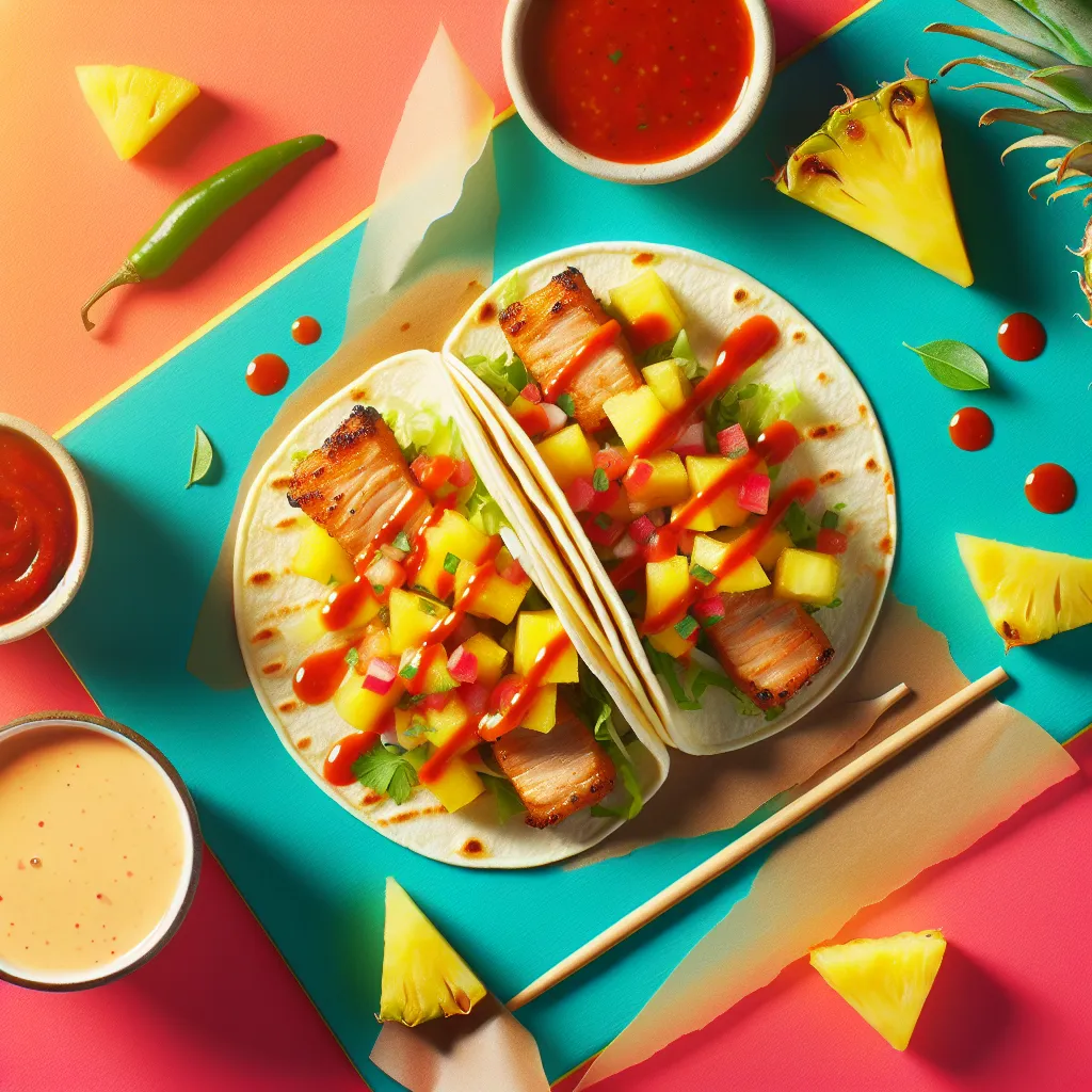 Sizzling Sweet and Savory Pork Tacos with Zesty Pineapple Salsa