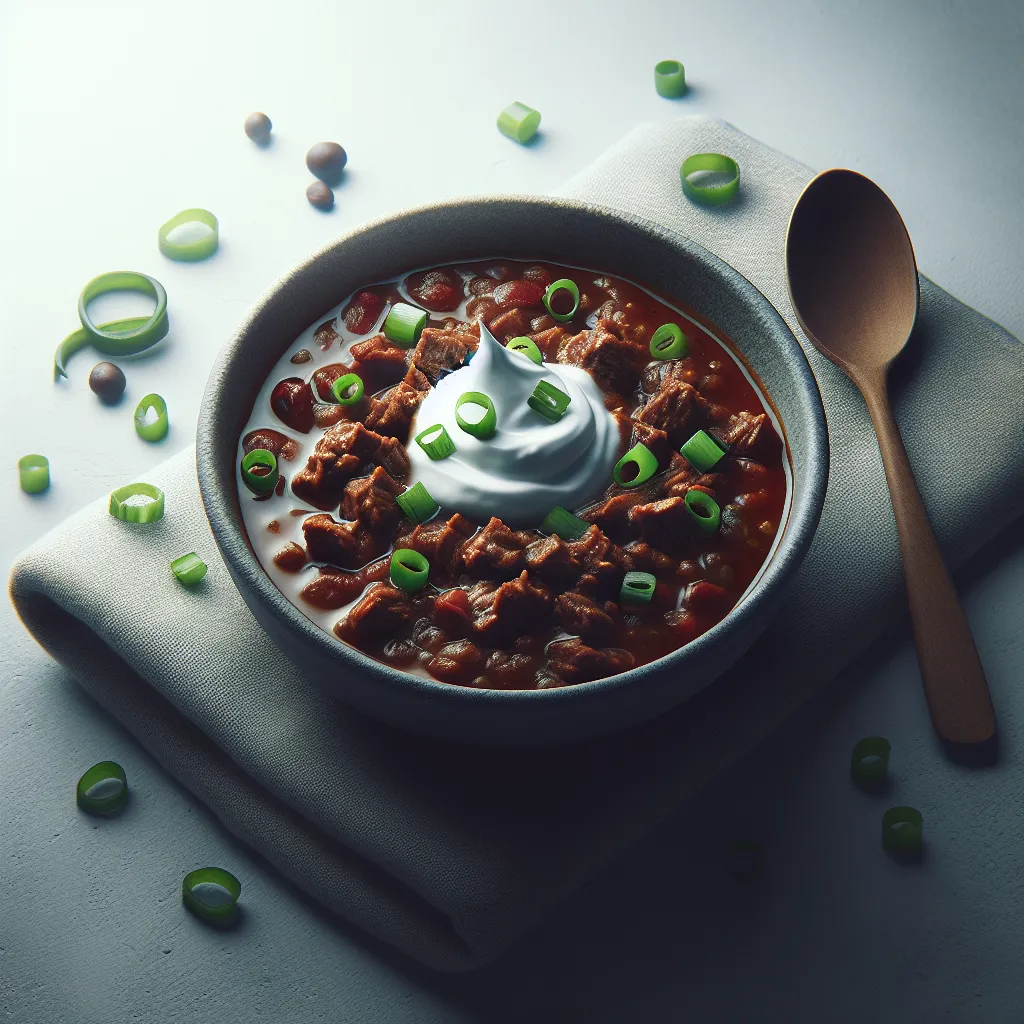 Hearty Slow Cooker Beef Chili: A Flavorful and Nutritious Meal