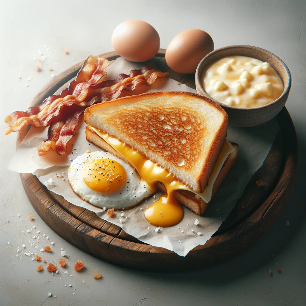 Rise and Shine with a Gooey Grilled Breakfast Surprise