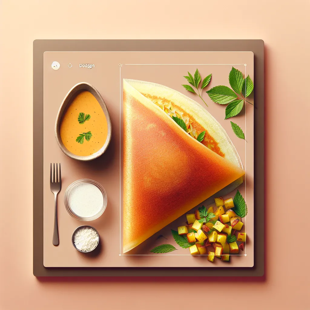 Dosa Delight: A Wholesome Vegan Adventure