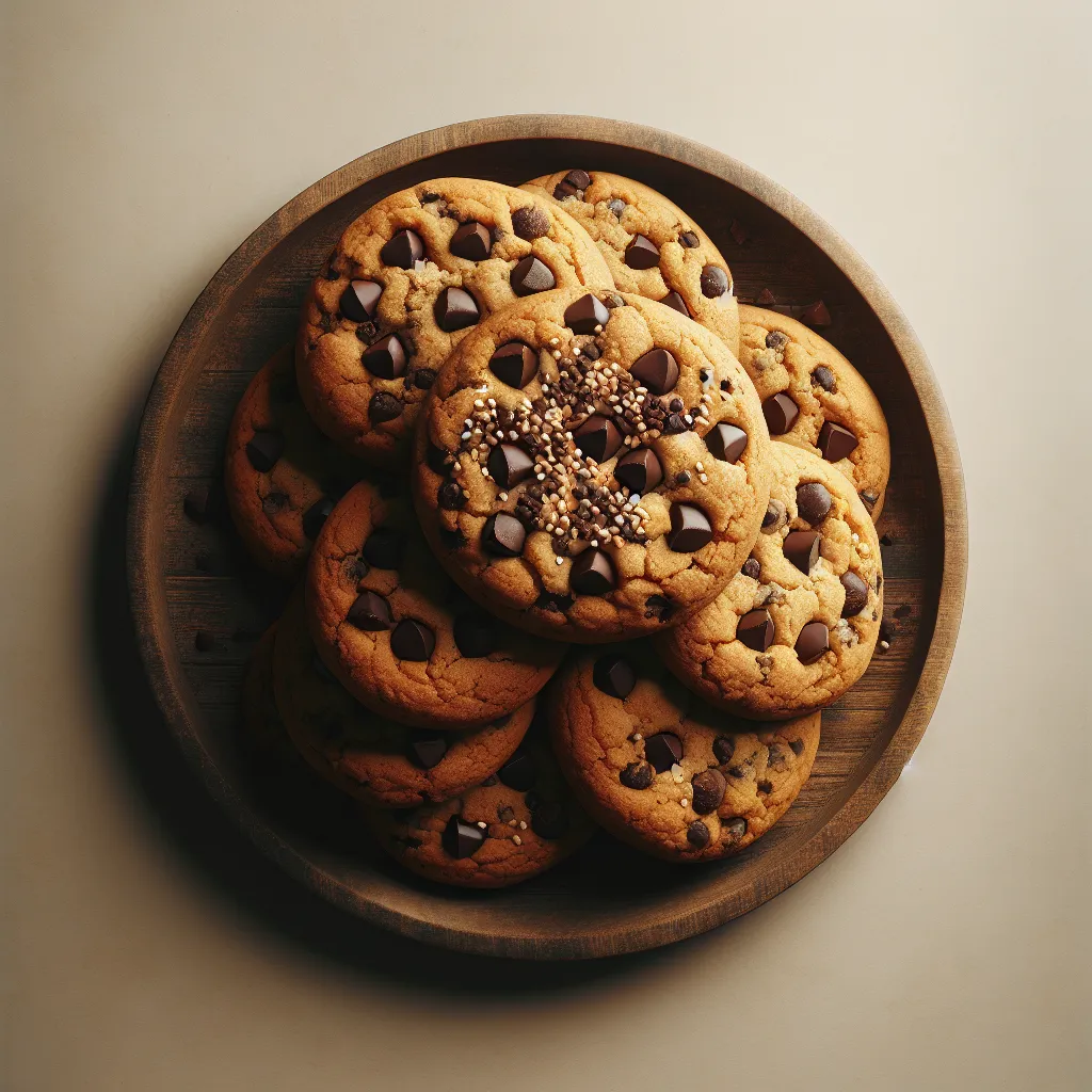 Tahini Temptation: Vegan Chocolate Chip Cookies That Will Make You Swoon