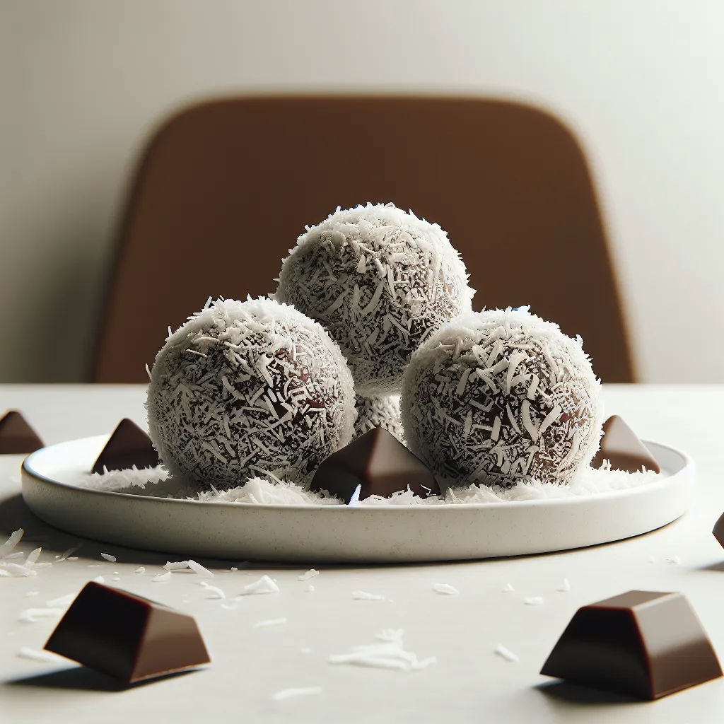 Guilt-Free Coconut Dream Bites: A Vegan Truffle Adventure
