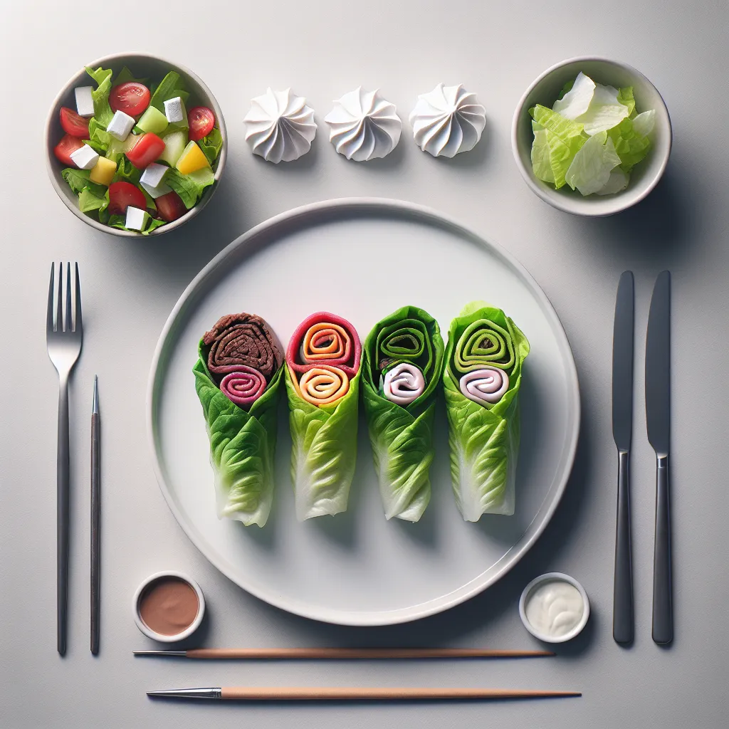 Low-Carb Lettuce Wraps: The Guilt-Free Gourmet Roll-Up!