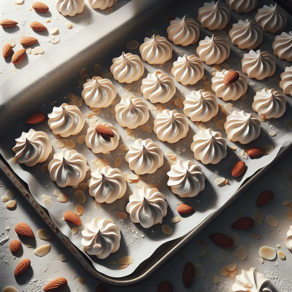 Guilt-Free Sweetness: Light and Airy Almond Cloud Cookies
