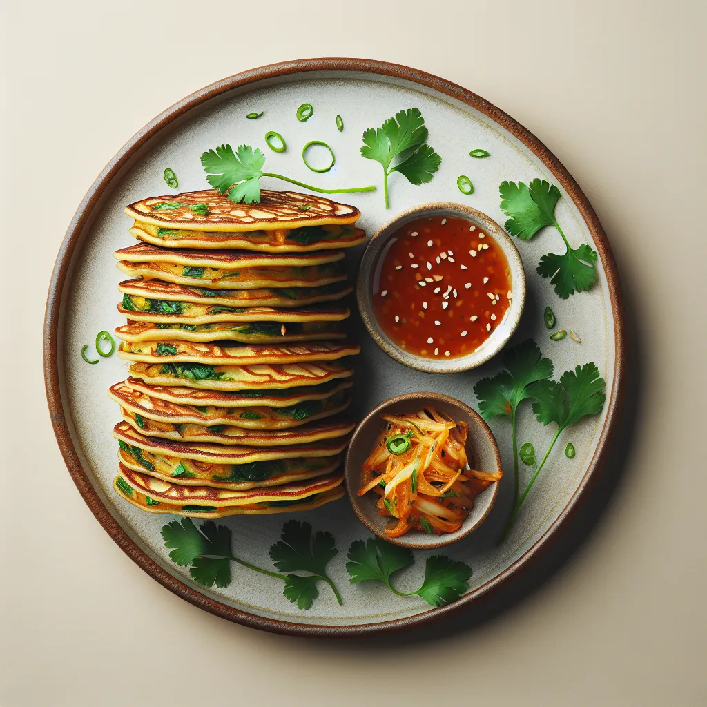 Kimchi Craze: Zesty Vegan Pancakes That'll Rock Your World