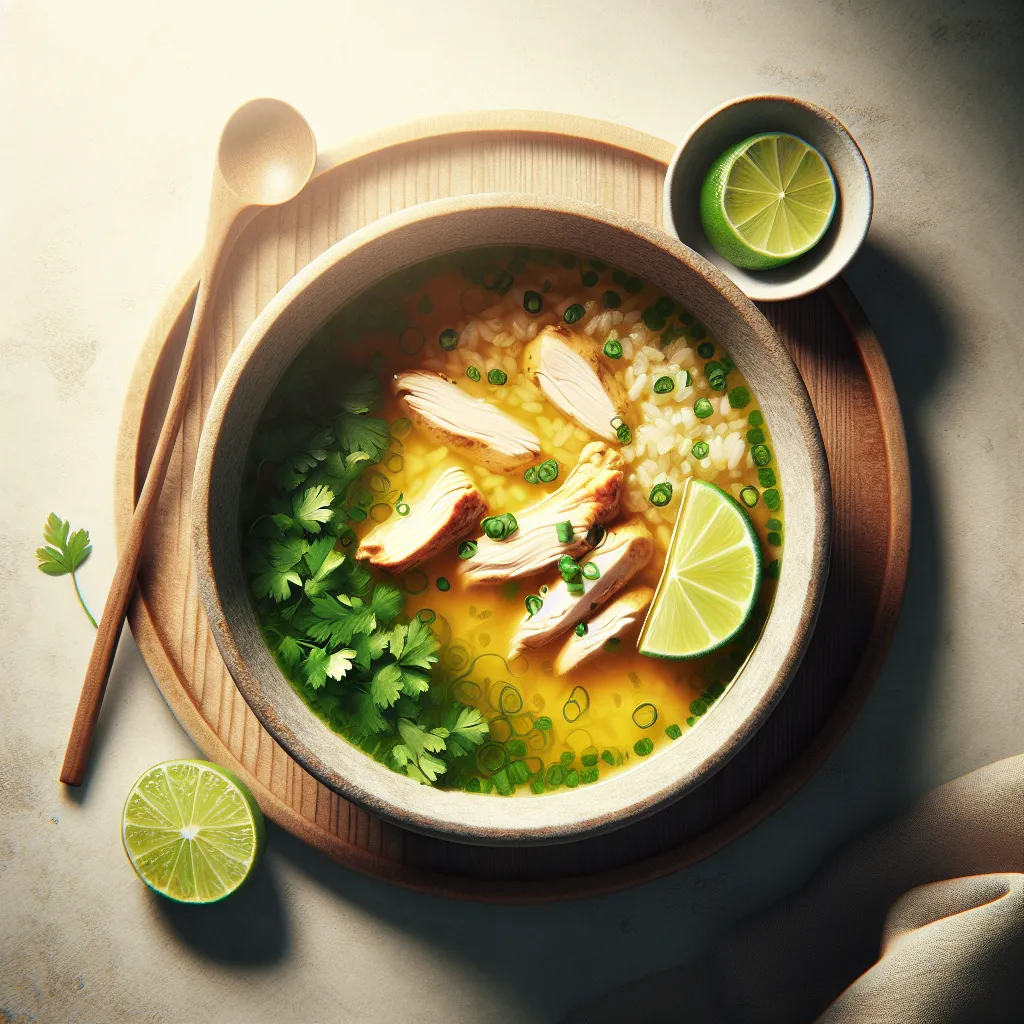 Nourishing Ginger-Lime Chicken and Rice Soup for Wellness