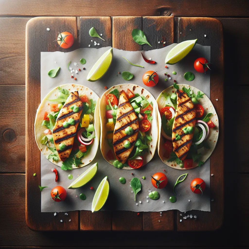 Sizzle Up Your Week: Zesty Grilled Fish Tacos!