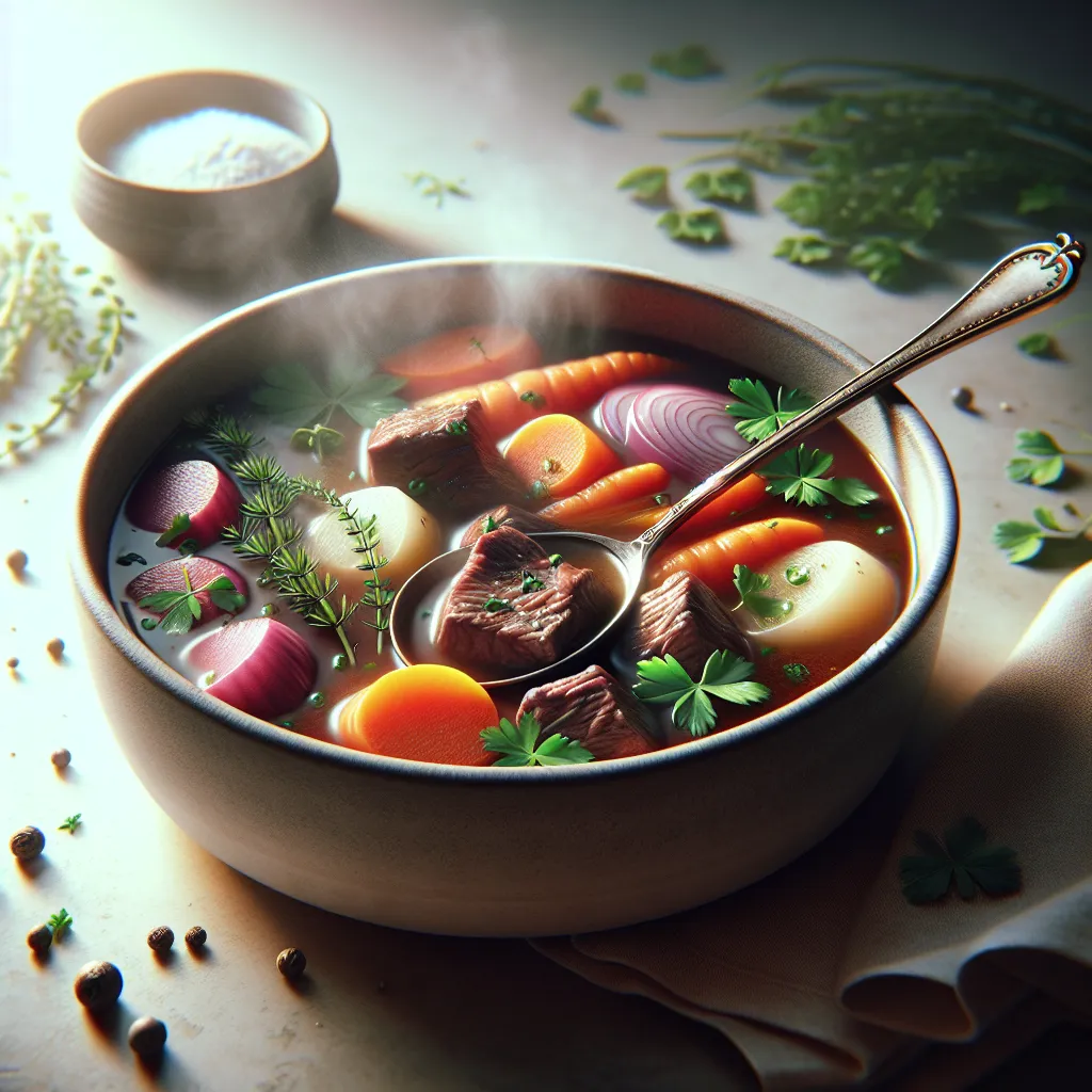 Hearty Beef Stew: A Bowl of Comfort and Nutrition