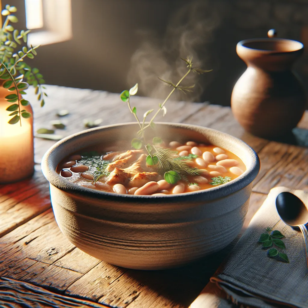 Nourishing Chicken and Bean Stew: A Hearty One-Pot Meal