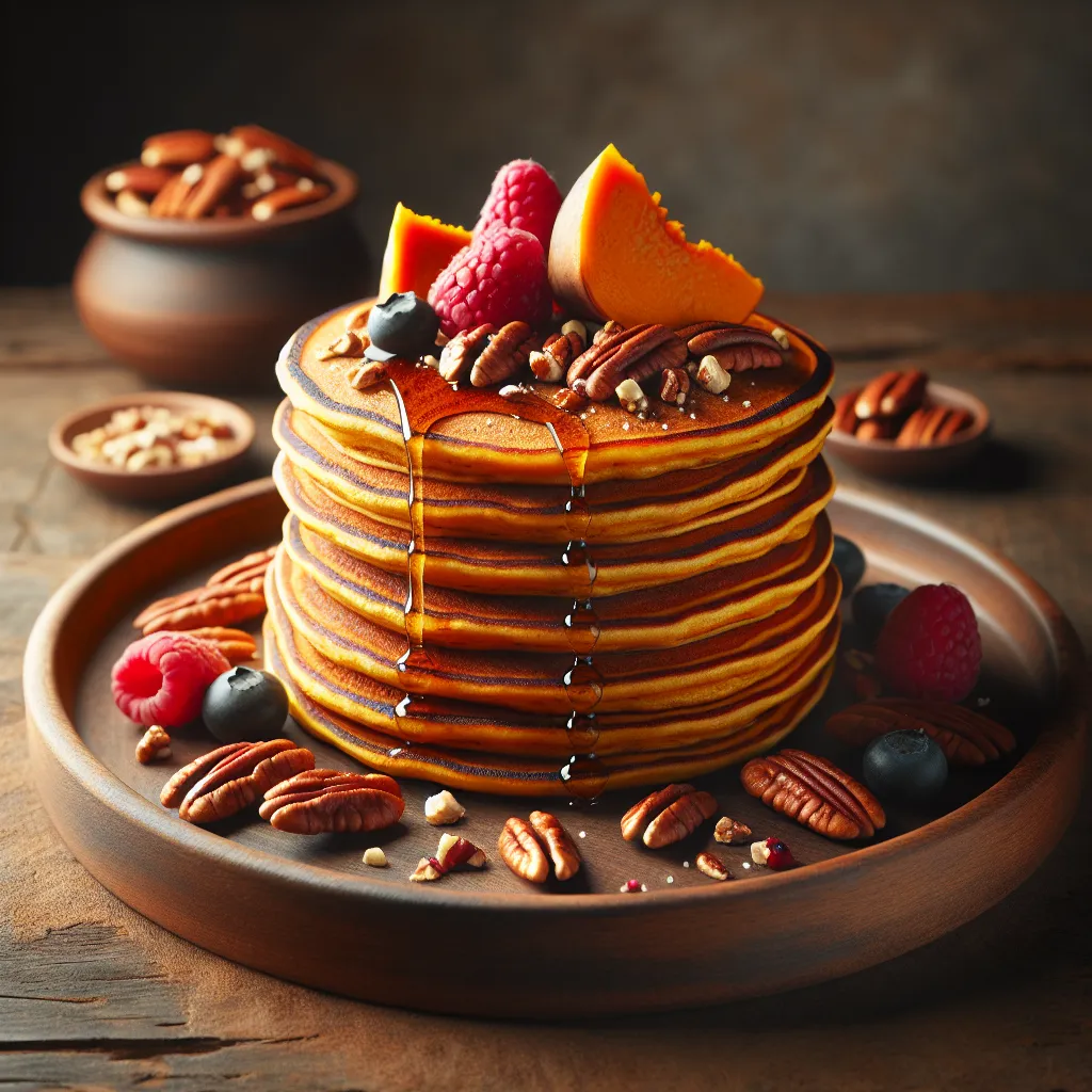Pumpkin Power: Fluffy Vegan Pancakes to Fuel Your Autumn