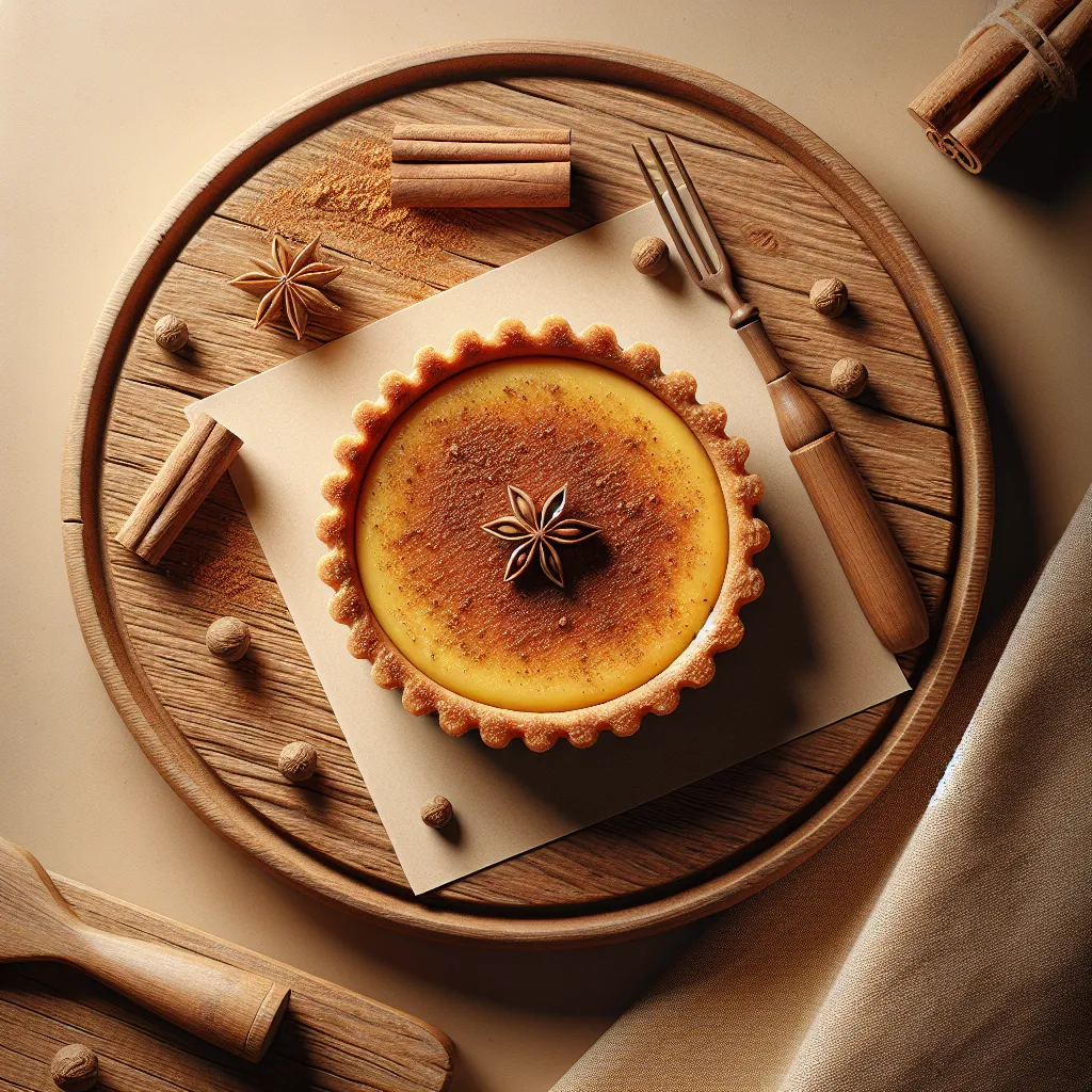 Guilt-Free Golden Goodness:  Easy Vegan Custard Tarts That Will Wow!