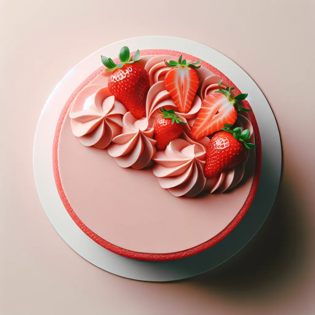 Berry Bliss: A Vegan Strawberry Cake Sensation!