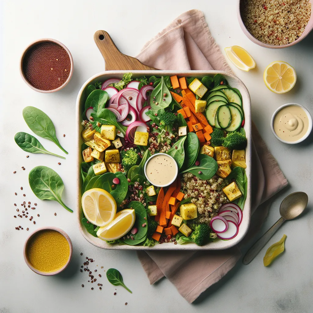 Go Green! A Vibrant Vegan Salad Adventure