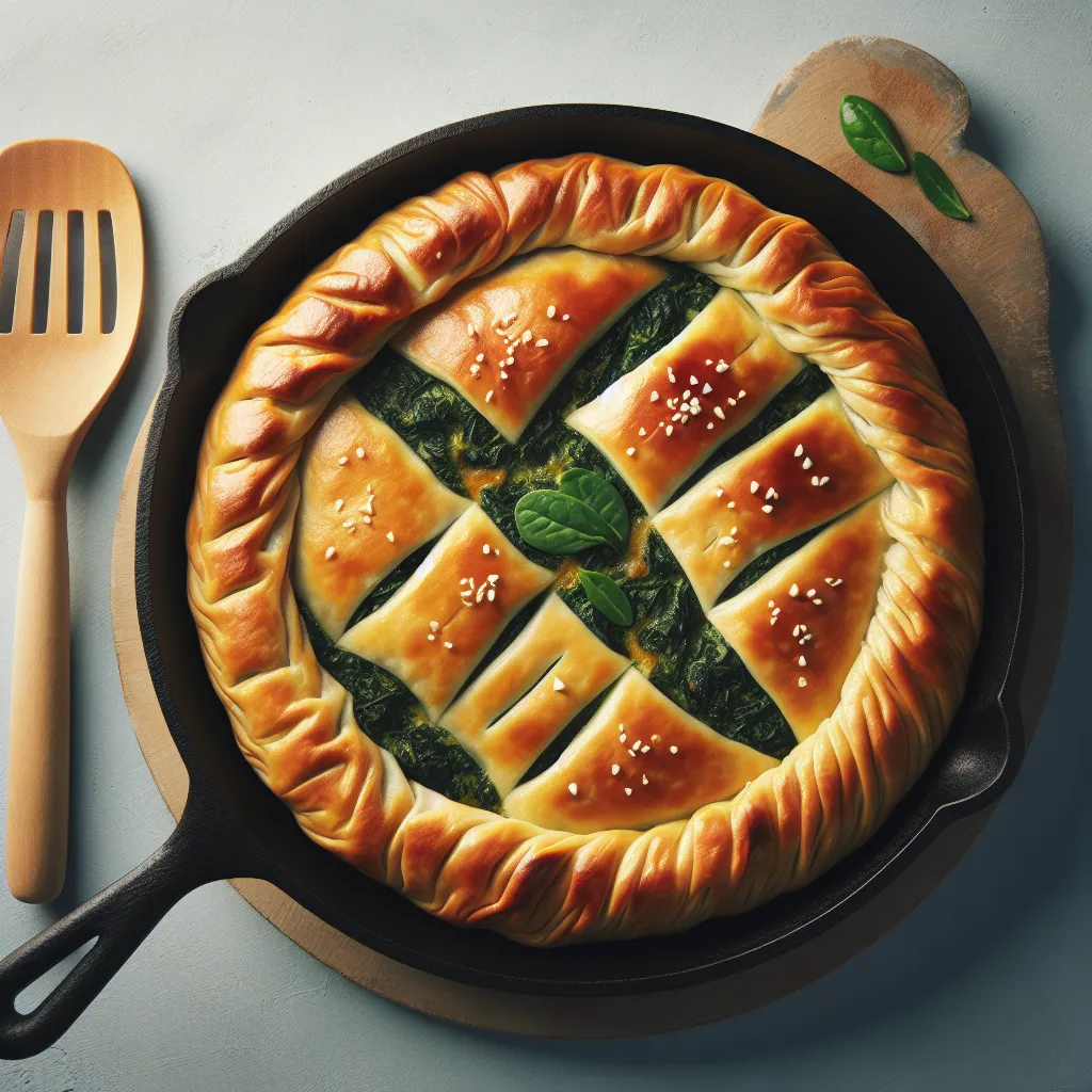 Skillet Spanakopita: A Vegan Twist on a Greek Classic