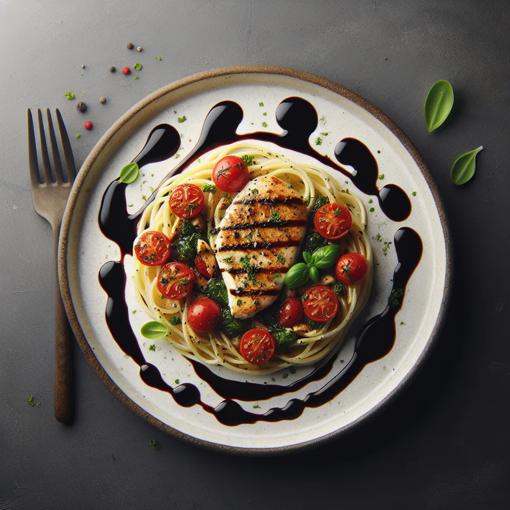 Bruschetta Bliss: A Lighter Take on Chicken Pasta
