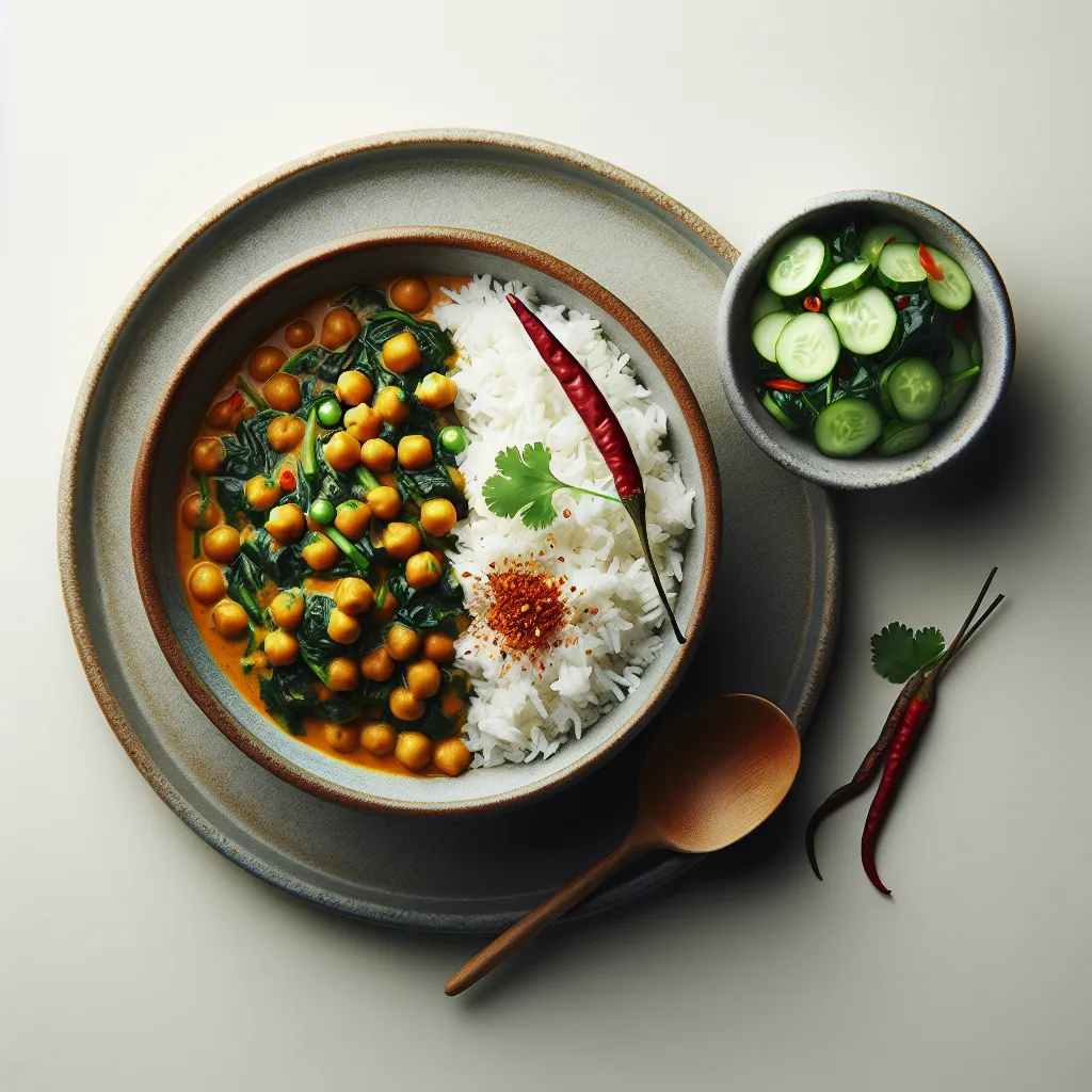 Quick & Creamy Chickpea Curry Delight