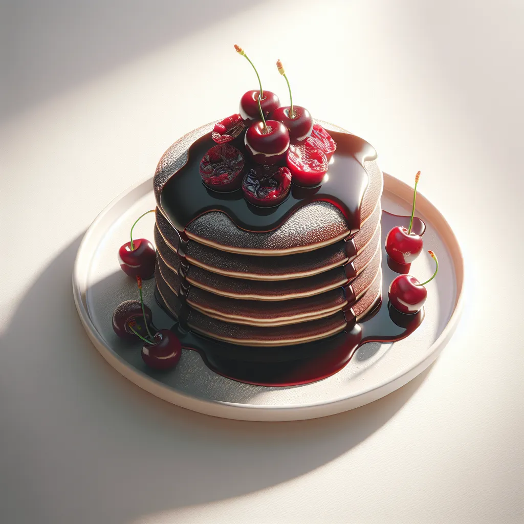 Chocolate Cherry Dream Pancakes: A Guilt-Free Indulgence