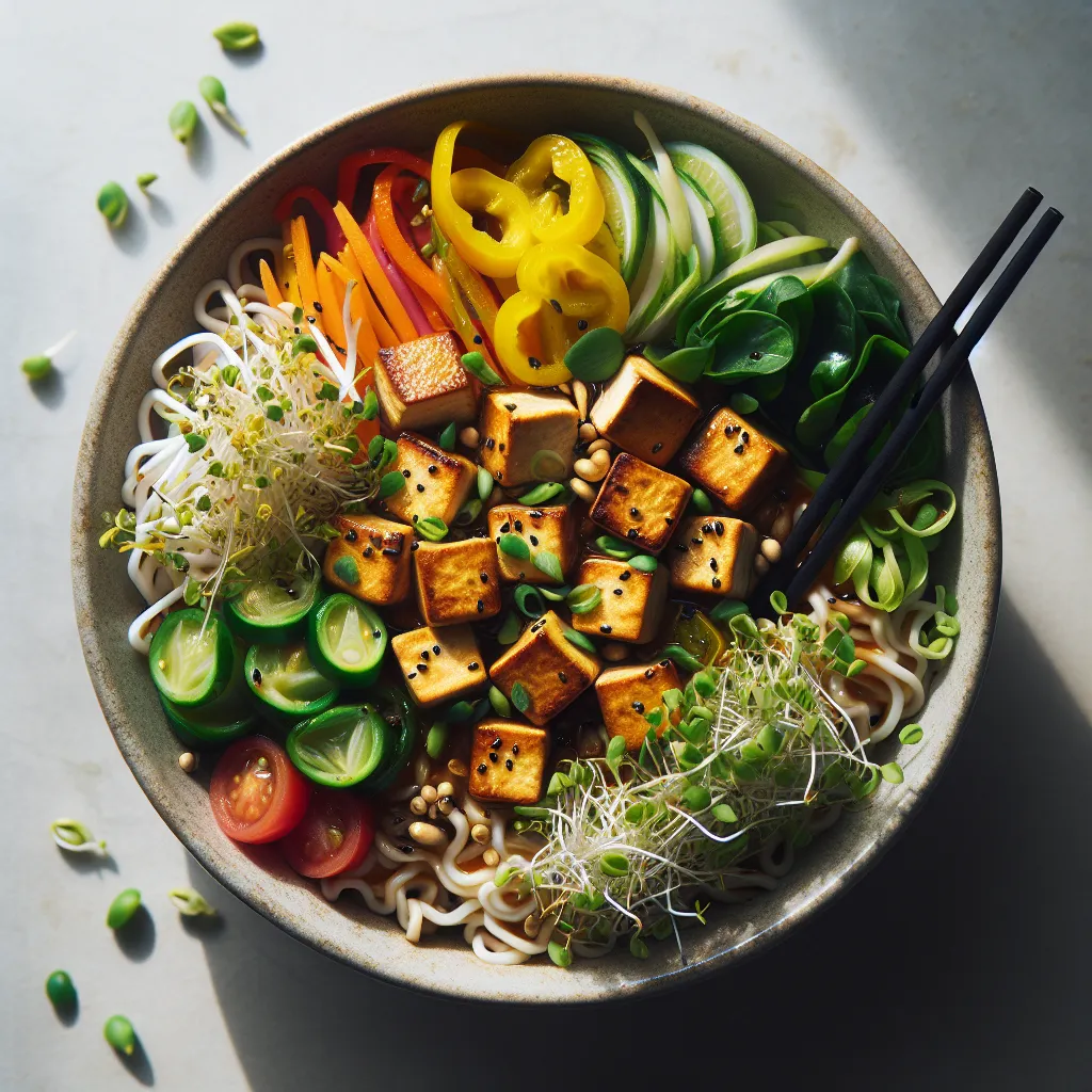 Zen Bowls: A Vibrant Vegan Noodle Adventure