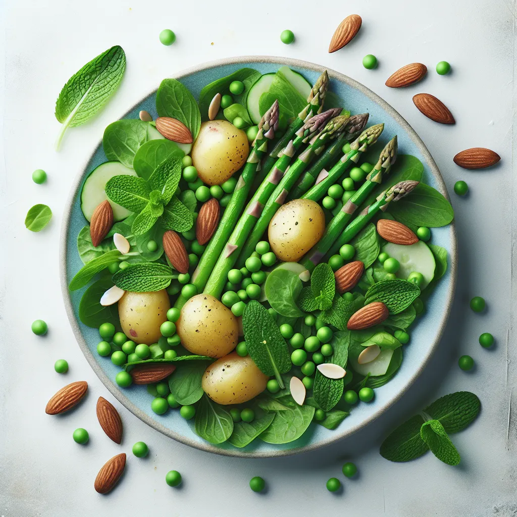 Spring into Deliciousness: A Vibrant Green Salad Adventure!
