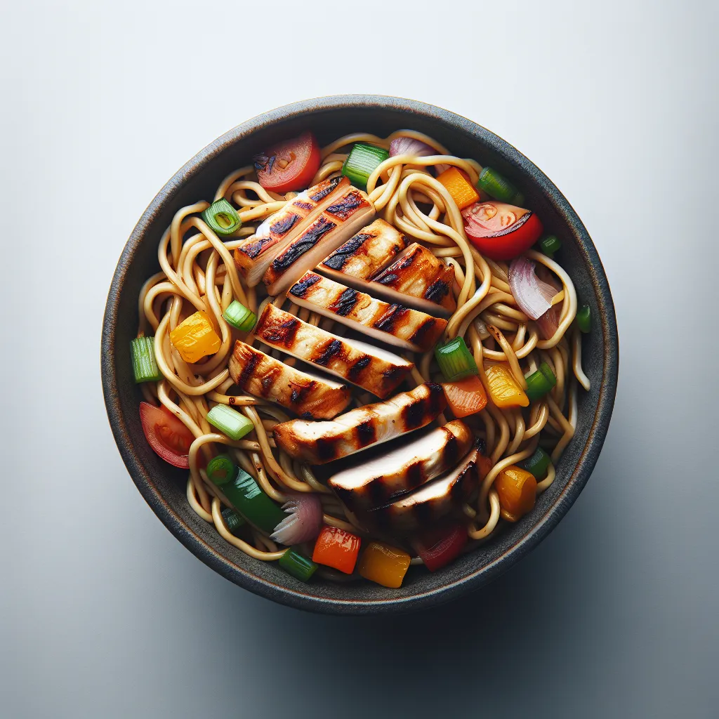 Grill It Up: A Lighter Take on Lo Mein