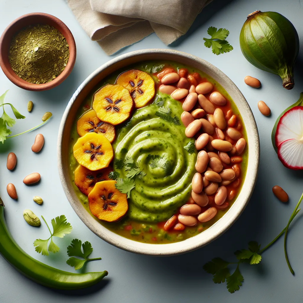 Spice Up Your Week with Plantain and Pinto Bean Stew