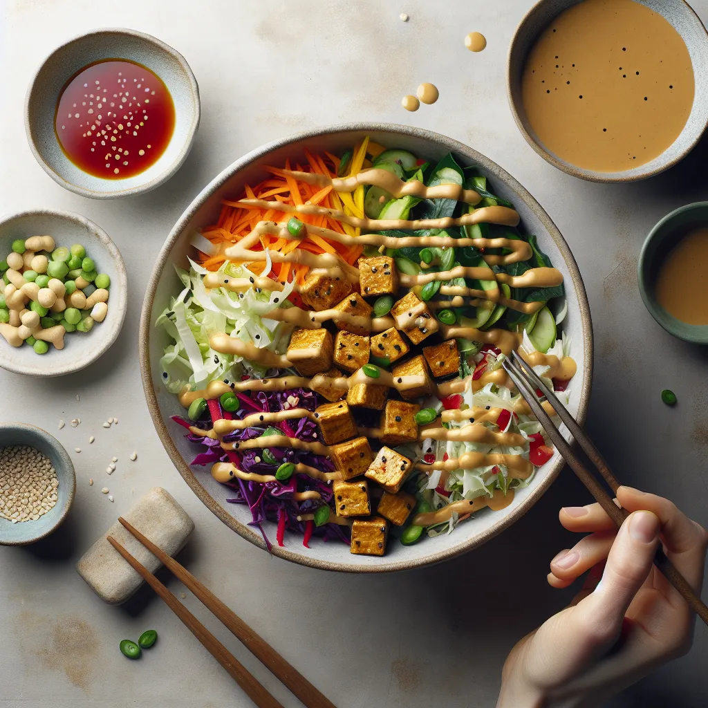 Tempeh Takes a Tumble into Flavor Town: The Ultimate Plant-Powered Slaw Adventure!