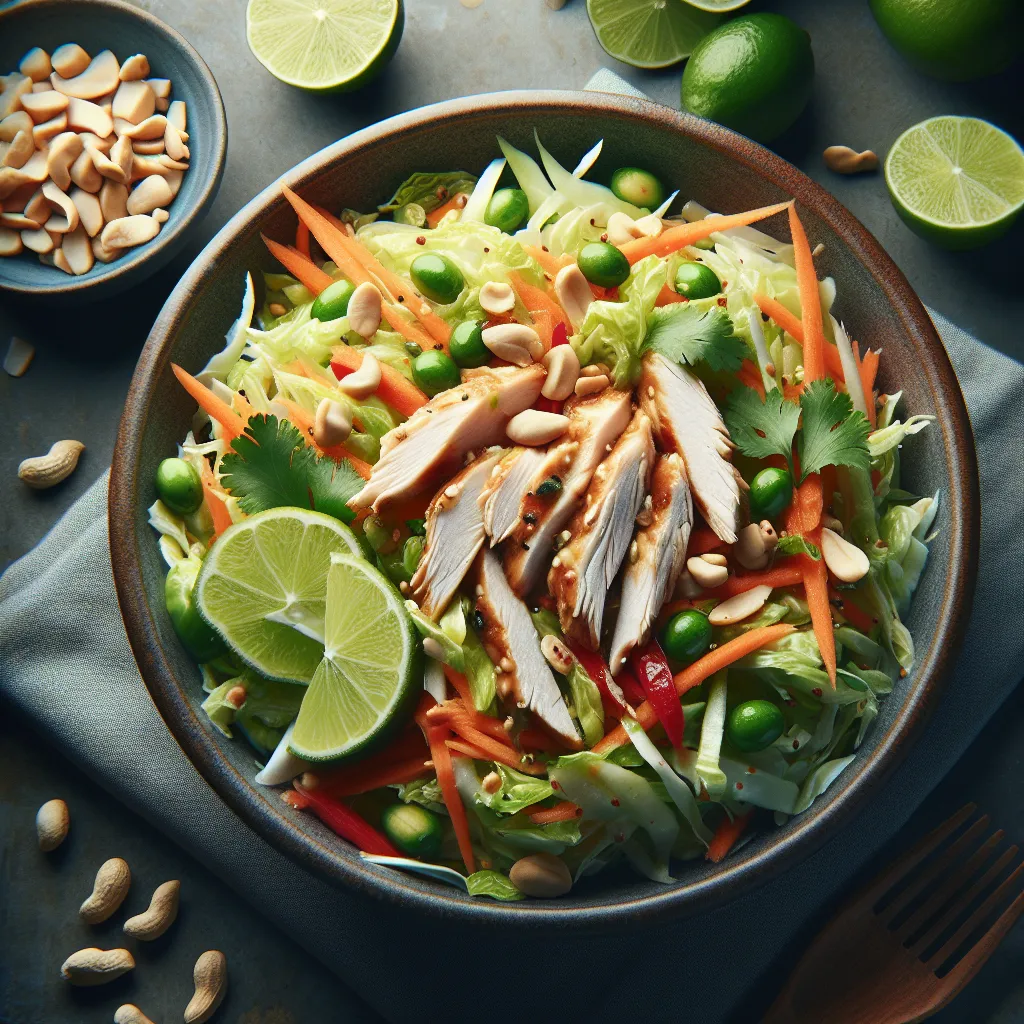 Zesty Thai Chicken Salad: A Flavor Explosion