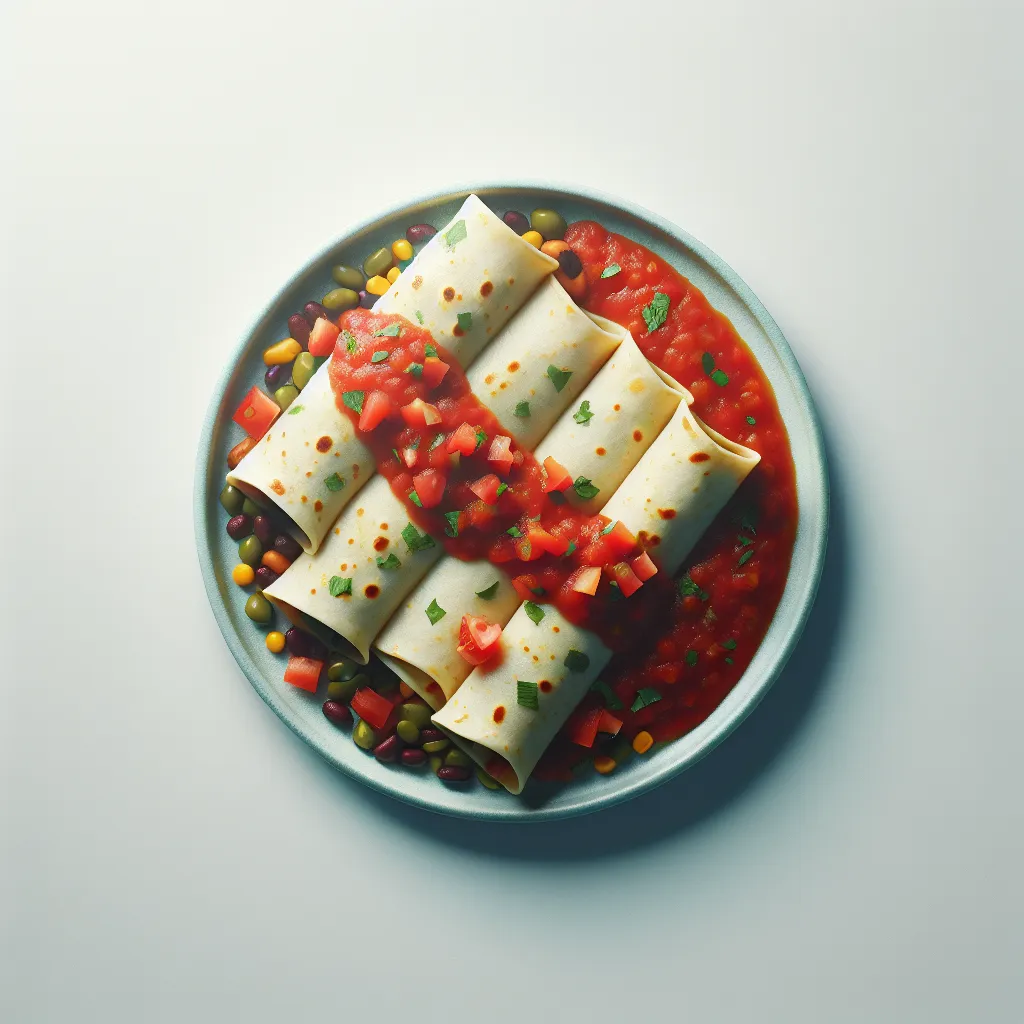 Jackfruit Fiesta: Zesty Vegan Enchiladas to Spice Up Your Week!