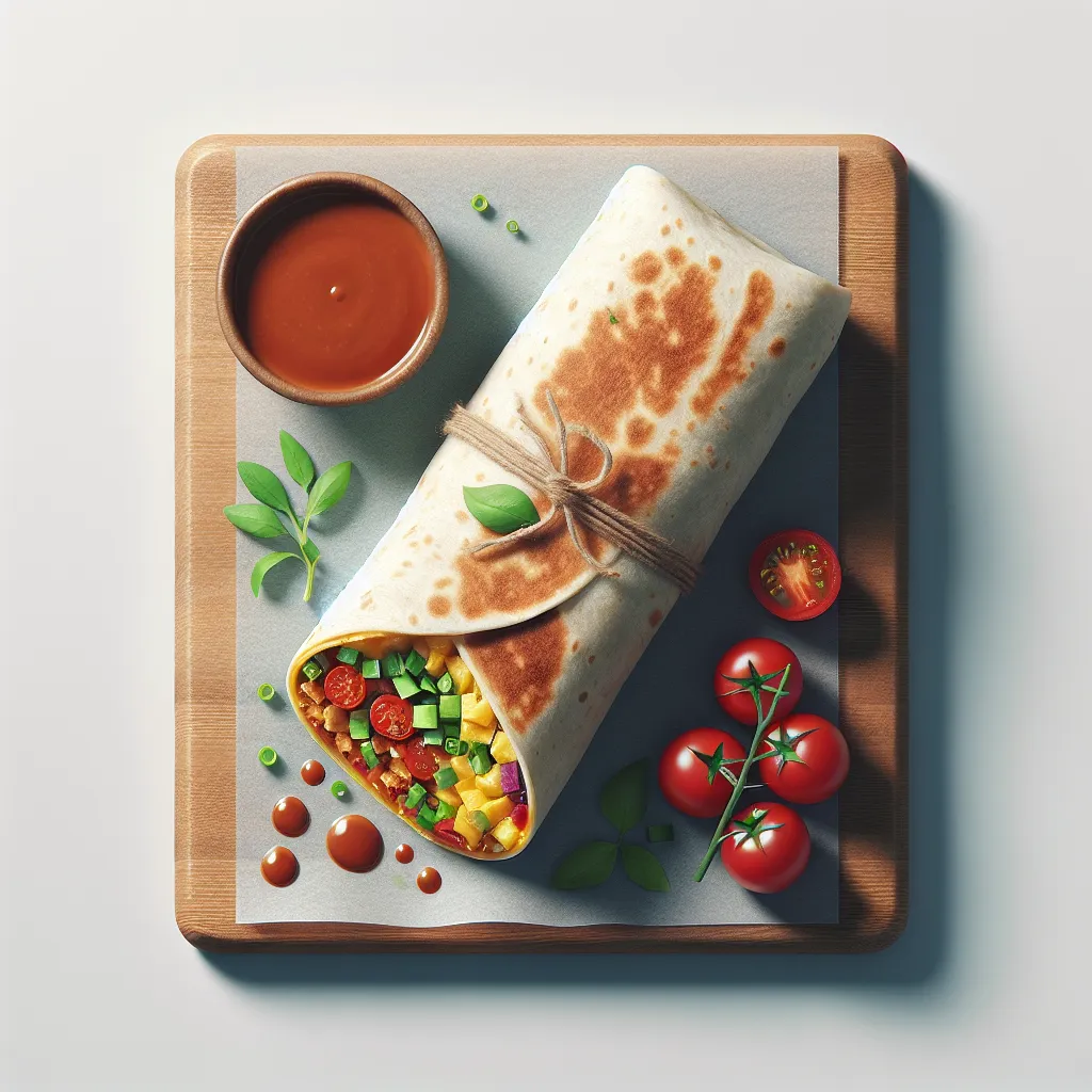 Rise and Shine with Homemade Breakfast Burrito Bliss!