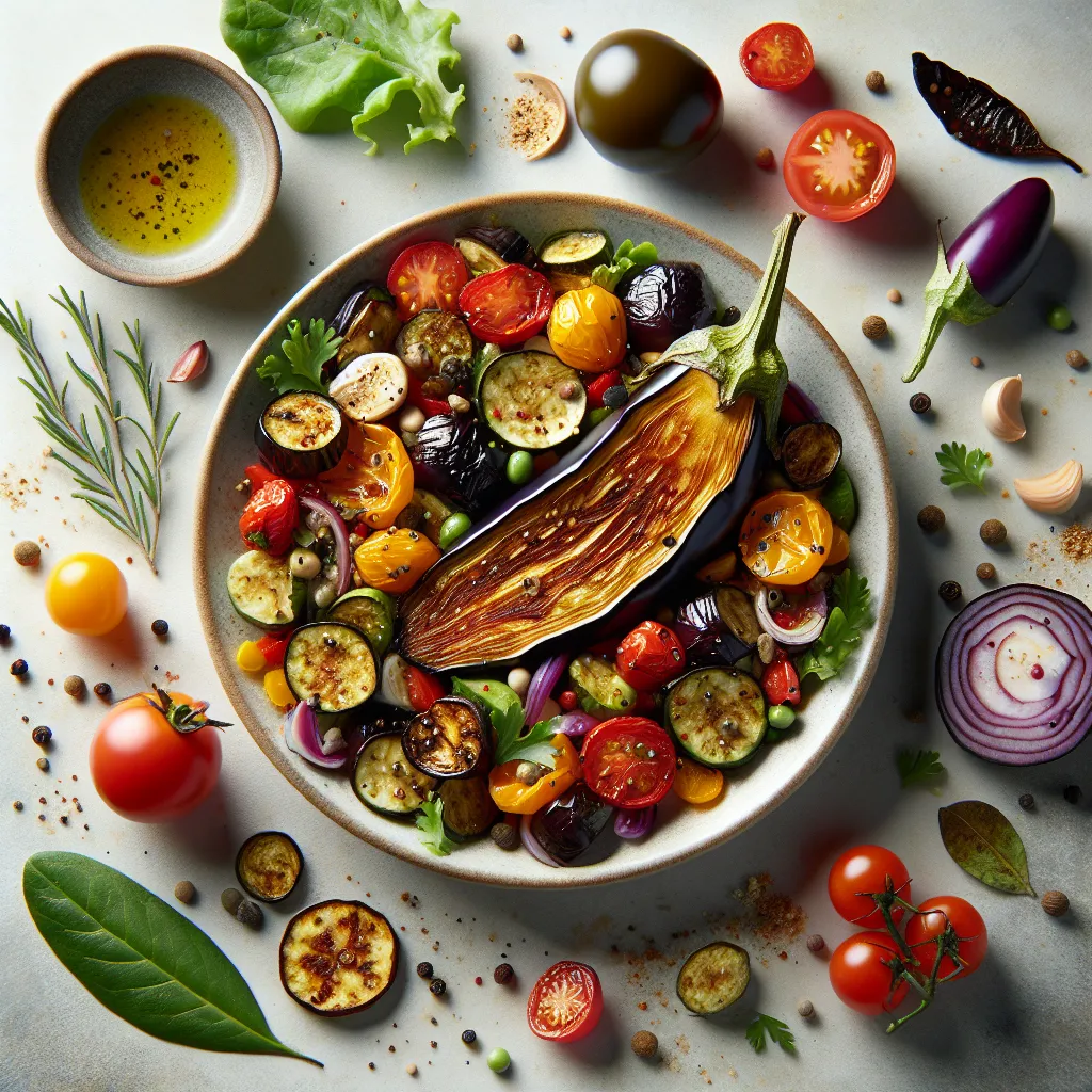 Eggplant Extravaganza: A Colorful Roasted Veggie Delight