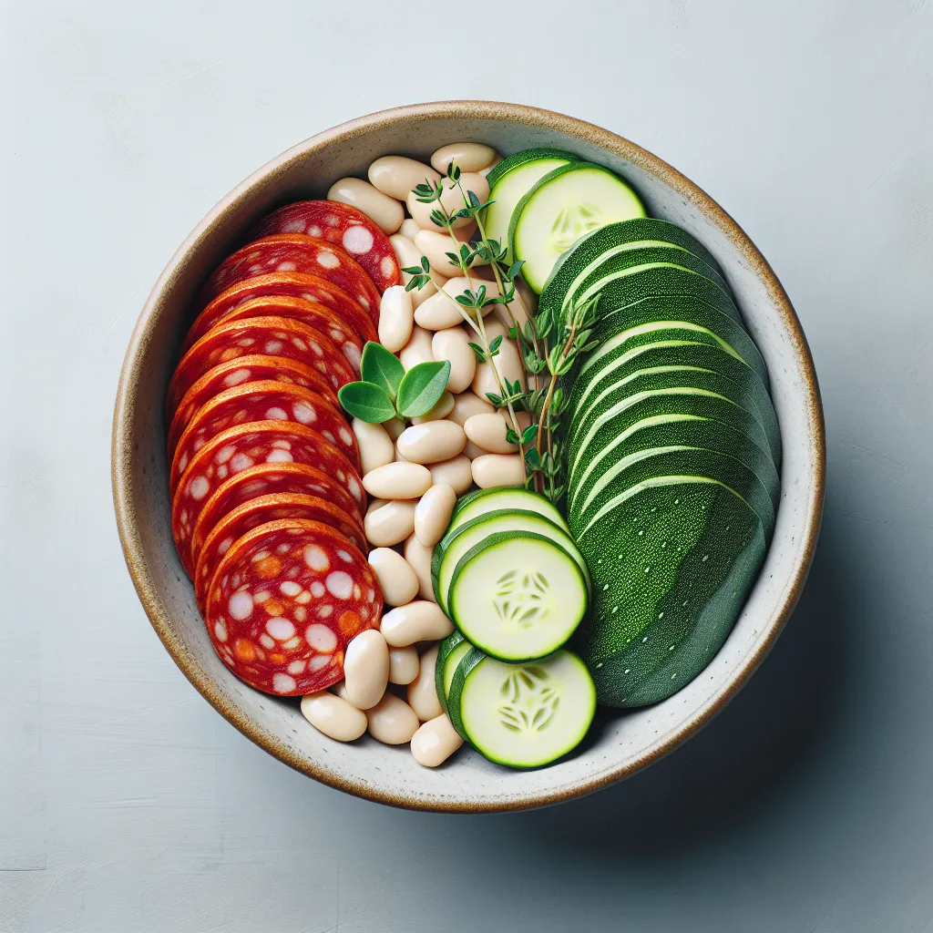 Bean There, Done That: A Zesty Journey with Cannellini and Chorizo