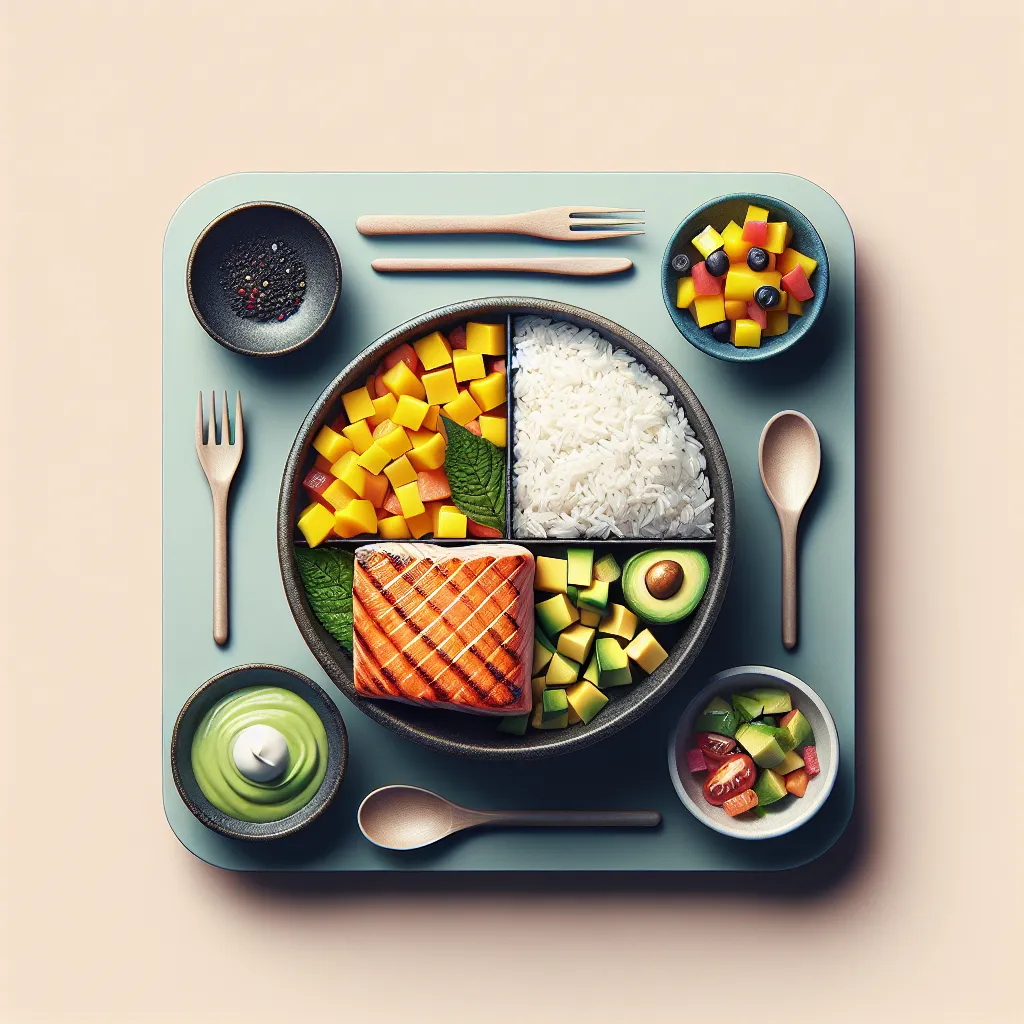Smoky Salmon Fiesta Bowls with Zesty Mango Salsa